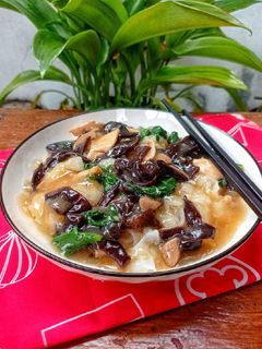 Foto resep Kwetiau Siram Jamur Kuping