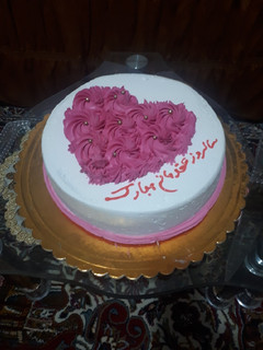 عکسی از دستور کیک خامه ای