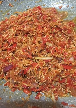 Foto resep Sambal teri medan