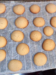 Una foto de Galletas de crema de avellanas