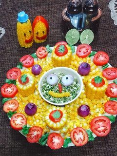 મકાઈ સલાડ(Corn Salad Recipe in Gujarati) રેસીપી મુખ્ય ફોટો