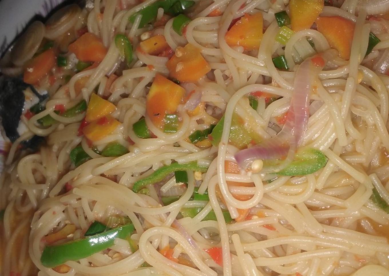 Simple Spaghetti Jollof
