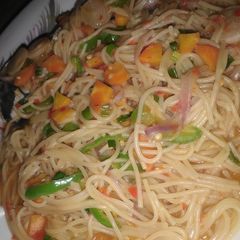 A picture of Simple Spaghetti Jollof.