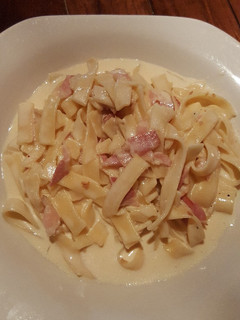 Una foto de Nidos carbonara