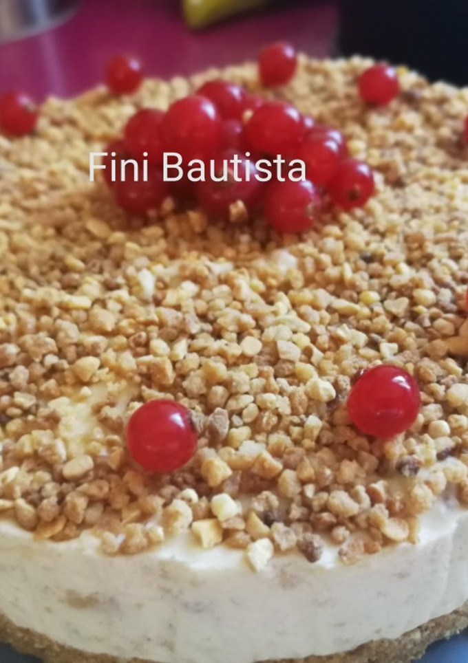 Una foto de Tarta de turrón blando