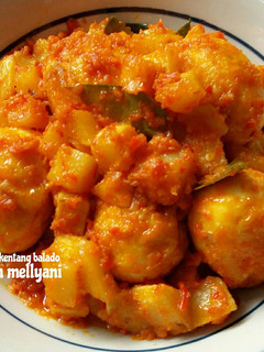 Foto resep Telur & kentang balado