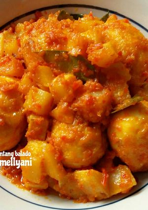 Foto resep Telur & kentang balado