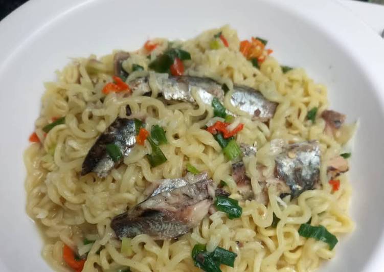 Steps to Prepare Favorite Sardine indomie