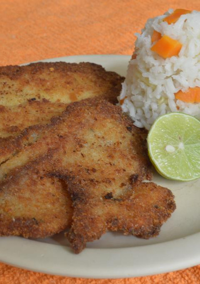 Una foto de Filete Empanizado