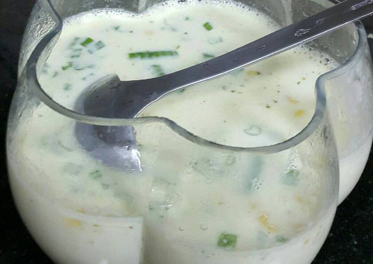 شوربه الذره