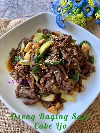 Langkah Gampang Membikin Resep Oseng Daging Sapi Cabe Ijo yang Bikin Ngiler Anti Ribet, Lezat Sekali