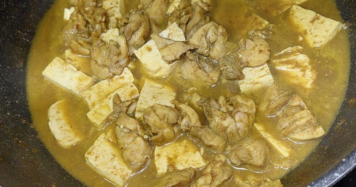 Gulai / Gule Ayam Tahu Simpel