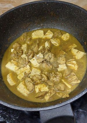 Foto resep Gulai / Gule Ayam Tahu Simpel
