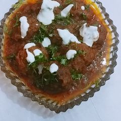 Chicken kofta Curry A picture of Chicken kofta Curry.