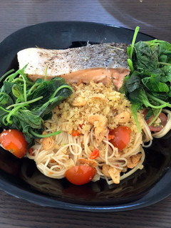 Foto resep Pasta Aglio E Olio Seperti di Cafe