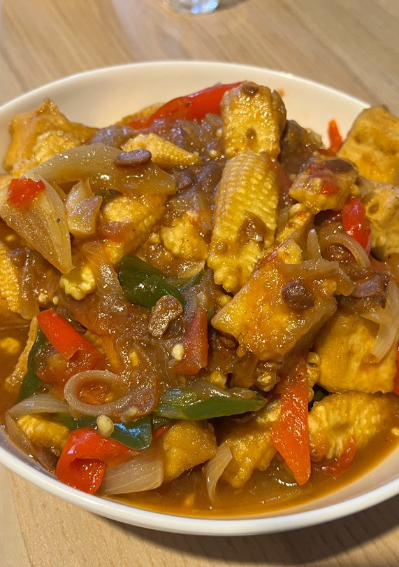 Foto resep Elise's fav: Tahu dan putren tauco ala mami - Meatless