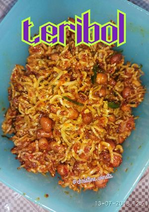 Foto resep Teribol (teri main bola) alias teri kacang
