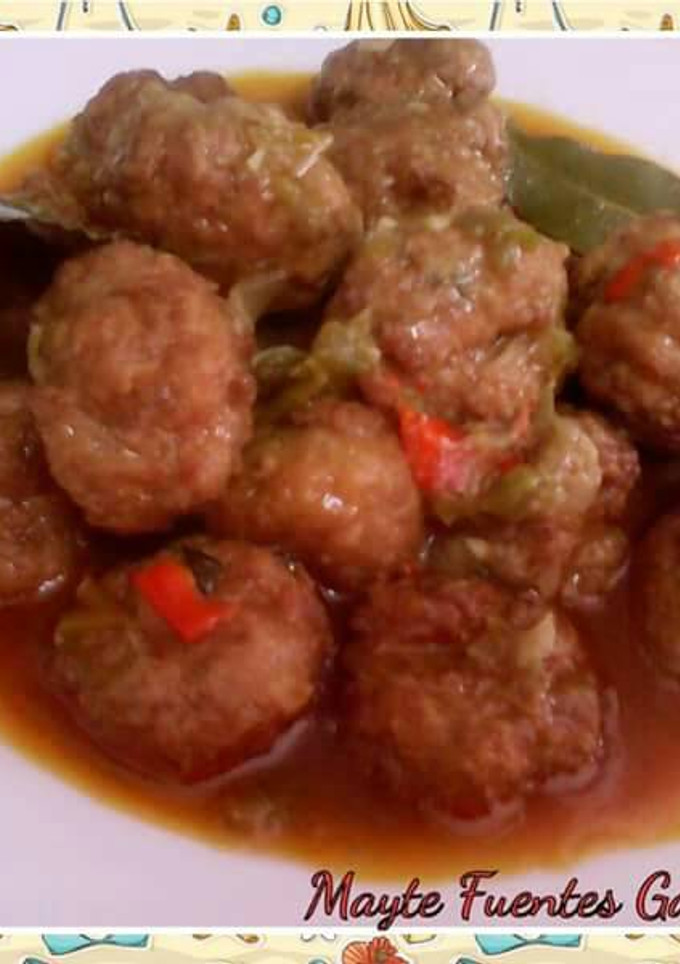 Una foto de Albóndigas al estilo "Cañitas"