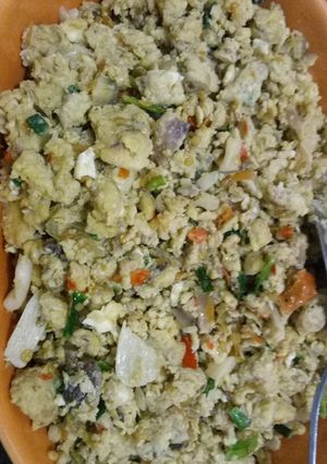 Foto resep Orak arik ikan peda pedas