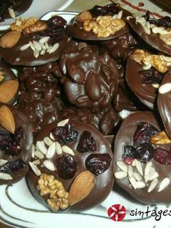 Φωτογραφία της συνταγής Σοκολατάκια με cranberries