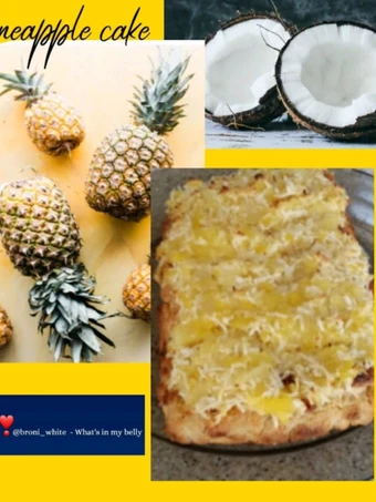 Easy Way Make Pineapple cake which Delicious