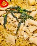 ข้าวผัดเขียวหวานไก่
