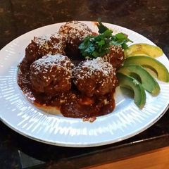 A picture of Brad's albondigas.