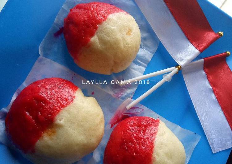 Resep Pao merah putih isi ayam pedas (#pr_cincaylaah) Anti Gagal