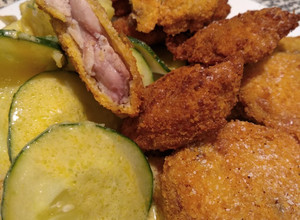 Una foto de Milanesas de mollejas