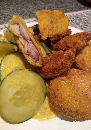 Una foto de Milanesas de mollejas