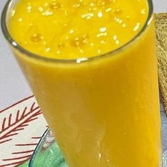 A picture of Mango shake.