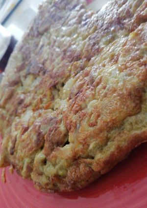 Una foto de Tortigena (tortilla de berenjena) 😜