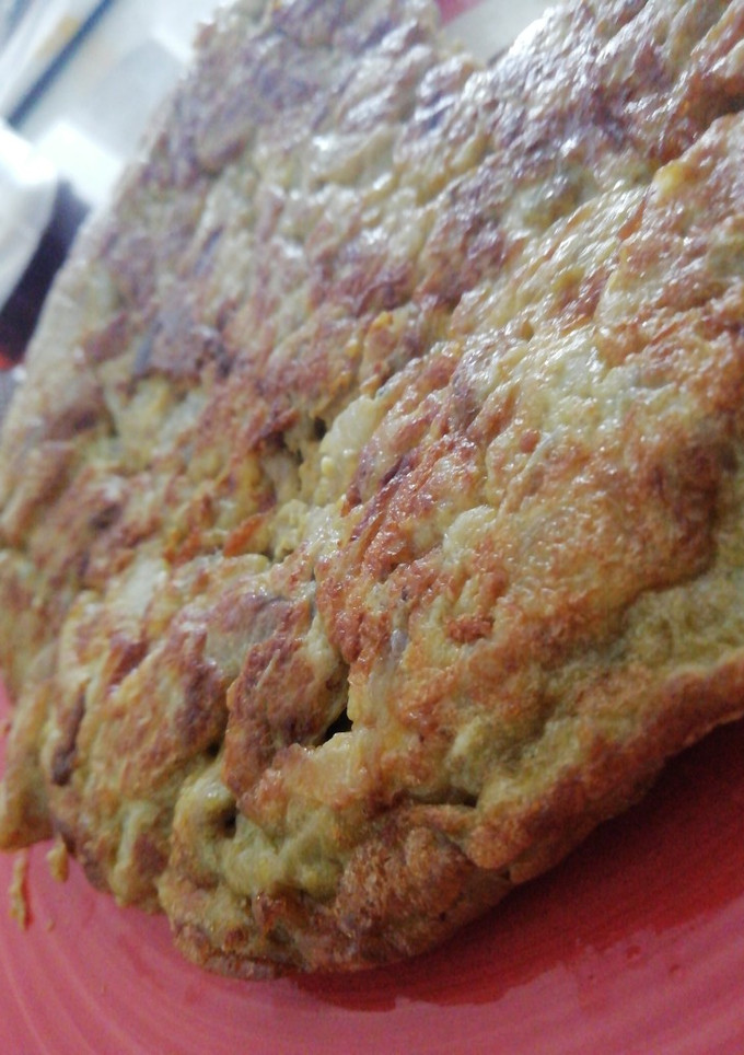 Una foto de Tortigena (tortilla de berenjena) 😜