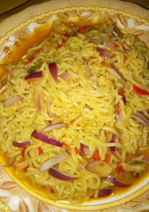 A picture of Indomie mai albasa.