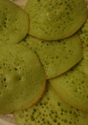 Foto resep Kue Serabi Pandan 