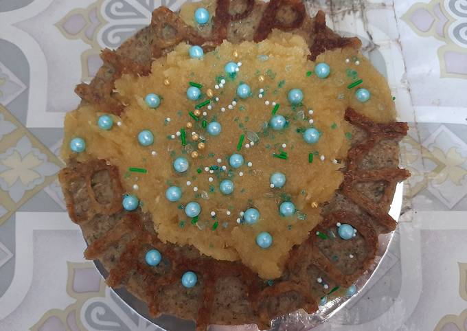 Zuchini Oat Birthday Cake - cookandrecipe.com