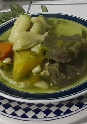 Una foto de Sopa Menestrón