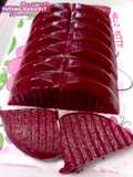 Puding Buah Bit (Beetroot)