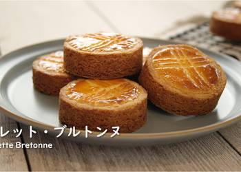 How To Make Recipe Galette Bretonne Thick Butter Cookies Very Delicious