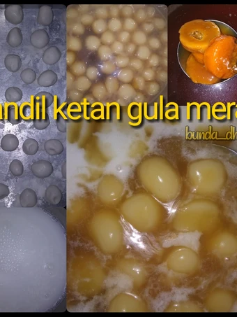 Cara Gampang Membuat Resep 1.Bubur candil ketan gula merah yang  Bikin Ketagihan Anti Ribet, Lezat Sekali