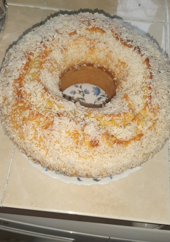 Una foto de Bizcocho De Naranja y Coco