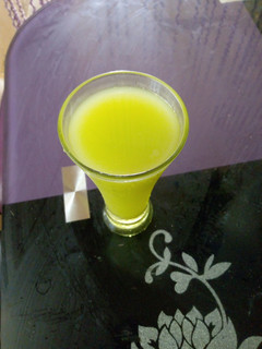 A picture of Cucumber & Ginger juice.
