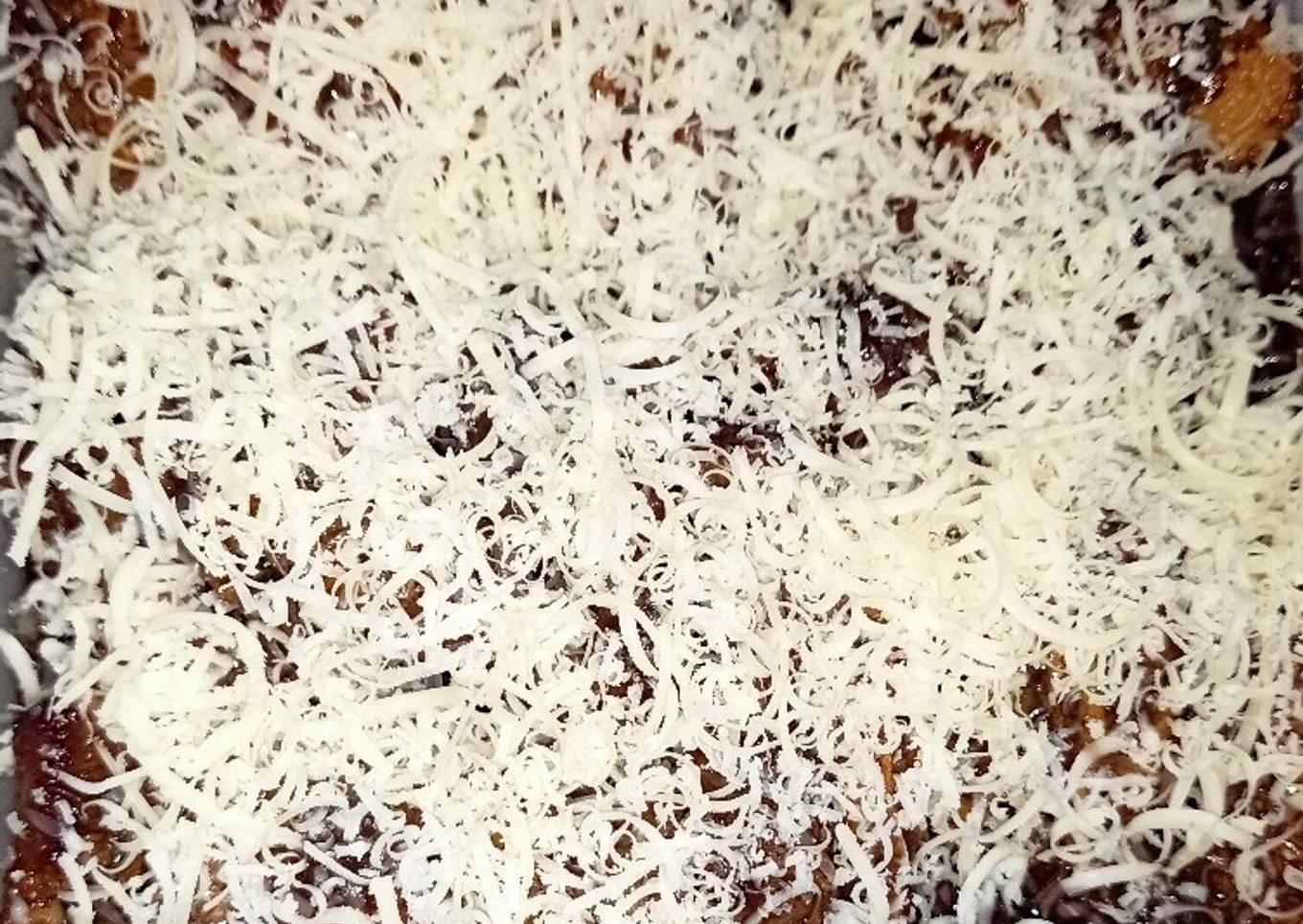 Pisang saos coklat keju
