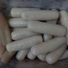 A picture of Pempek Lenjer Ikan tenggiri.