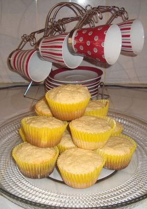 Una foto de Cupcakes de avena