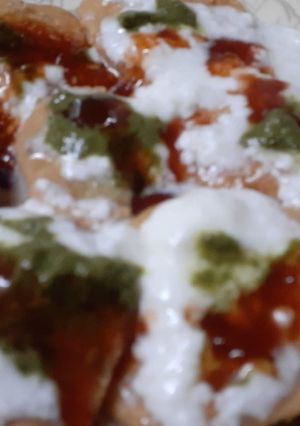 पापड़ी चाट (papdi chaat recipe in Hindi) रेसिपी मुख्य फोटो
