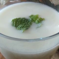 A picture of Methi lassi.