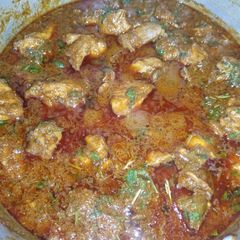 A picture of Basic Chicken curry.