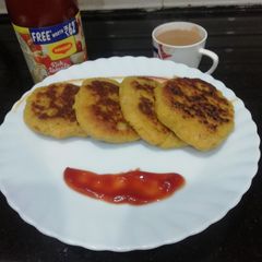 A picture of Sweet potato Tikki.