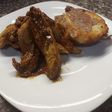 Fajitas de pollo estilo americano
